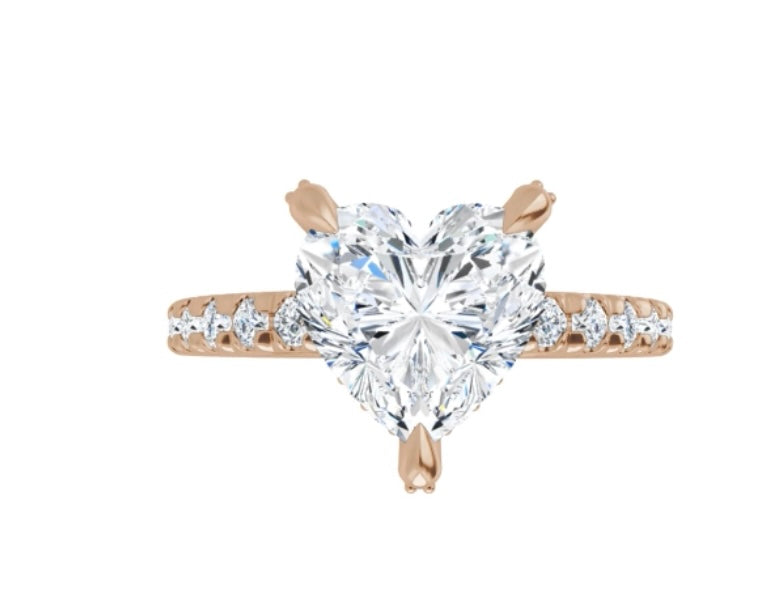 “The Spark of Forever Package” Up to a 4.00ct Lab Diamond Custom Engagement Ring