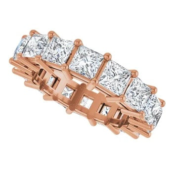 PRINCESS CUT ETERNITY BAND