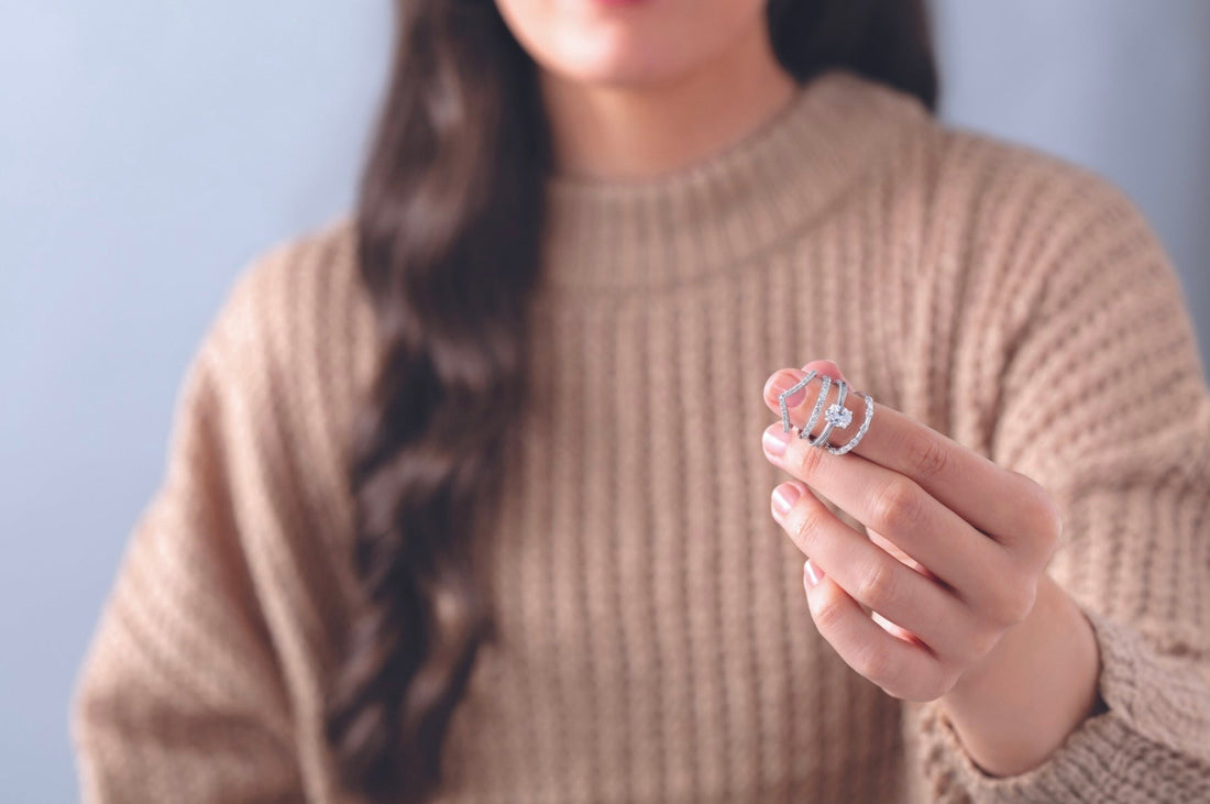 How to Layer and Stack Diamond Rings Like a Pro