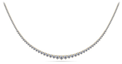 Gradual Red Carpet, Diamond Tennis Necklace