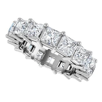 PRINCESS CUT ETERNITY BAND
