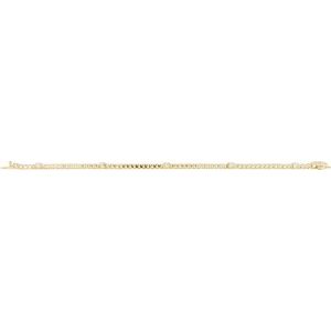 14K Yellow 1 3/4 CTW Lab-Grown Diamond 7" Line Bracelet