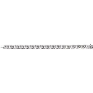 14K White 1 1/2 CTW Natural Diamond Link 7" Bracelet