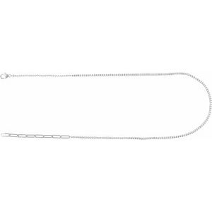 14K White 3 1/5 CTW Natural Diamond Adjustable 16-18" Necklace